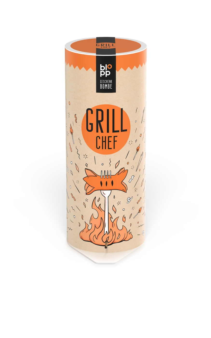 blopp Geschenkbombe Grillchef