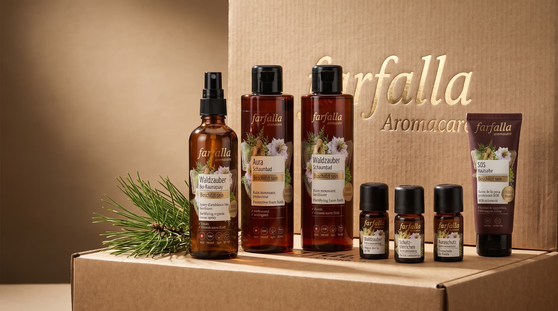 Produkte von farfalla als blopp Inhalt